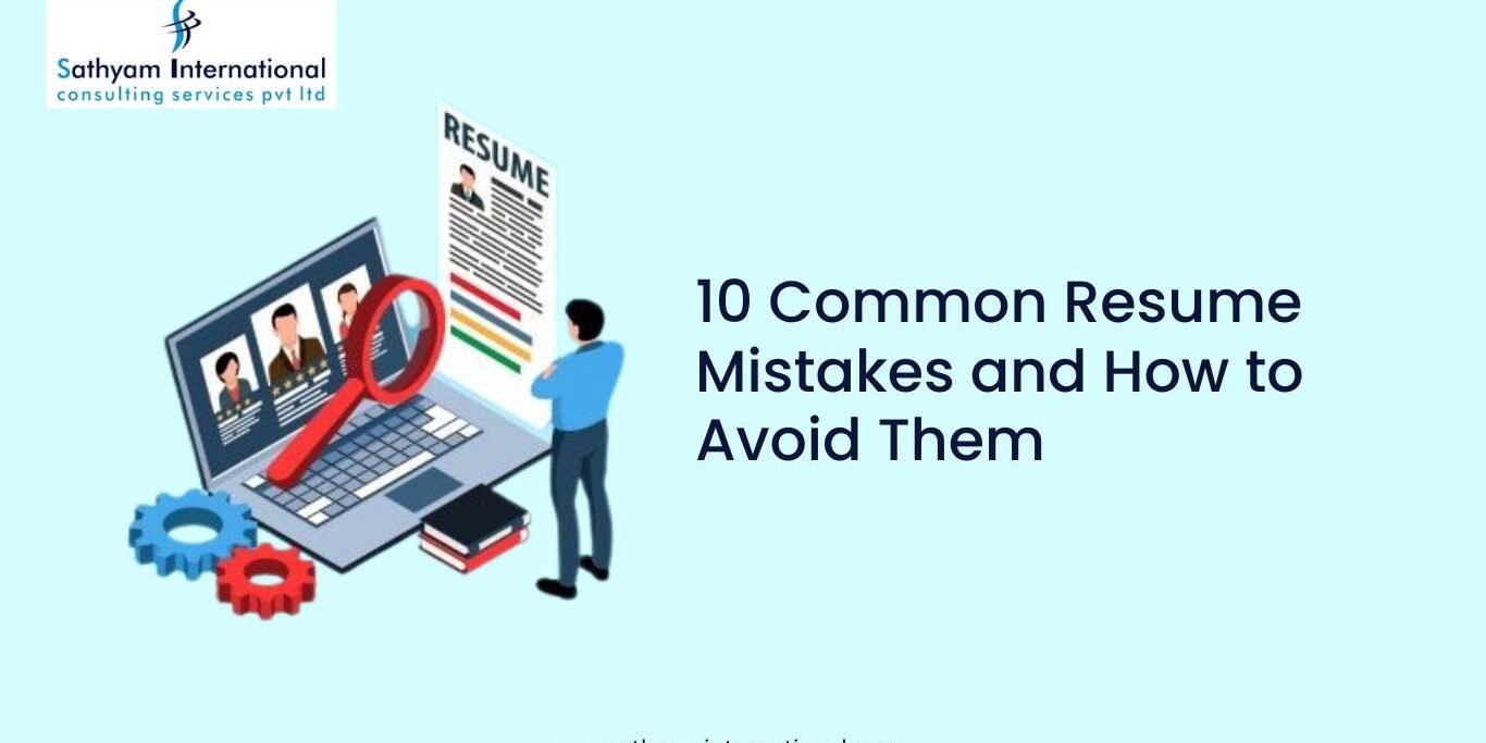 10 Common Resume Mistakes and How to Avoid Them 10 Common Resume Mistakes and How to Avoid Them