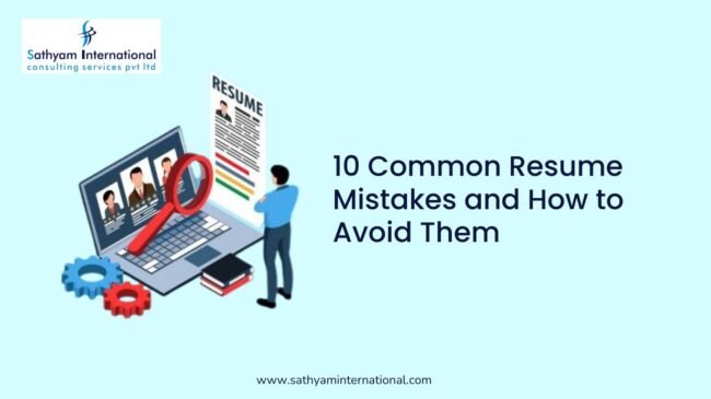 10 Common Resume Mistakes and How to Avoid Them 10 Common Resume Mistakes and How to Avoid Them