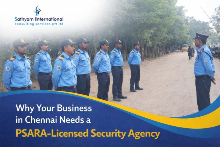 PSARA-Licensed Security Agency in Chennai