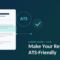 How to Make Your Resume ATS-Friendly