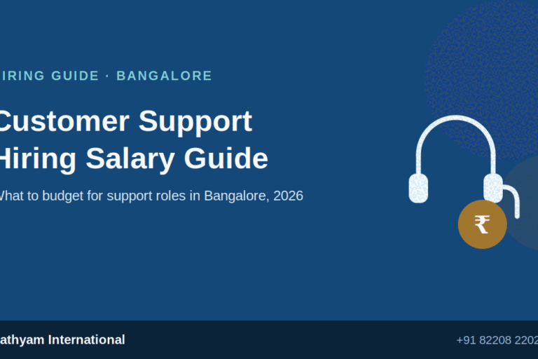 Customer Support Salary in Bangalore